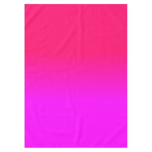 Pink und rosa Ombre Schatten-Neonfarbe verblassen Tischdecke