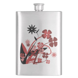 PINK UND SCHWARZE BLUME FLACHMANN