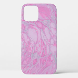 PINK UND WEISSE ABSTRAKTE MALERIE2 Case-Mate iPhone HÜLLE