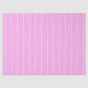 PInk- und Weißstreifenmuster Seidenpapier