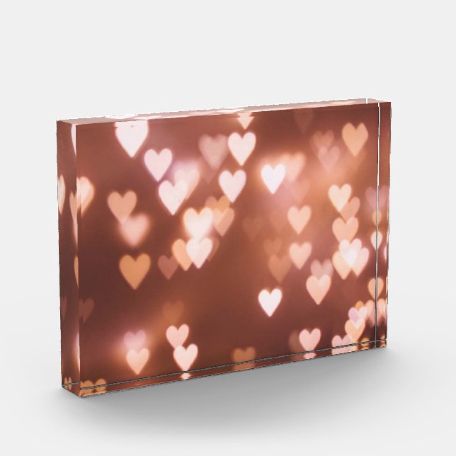 PINK VALENTINE"S DAY HEARTS FOTOBLOCK (Links)