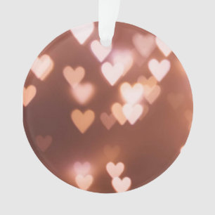 PINK VALENTINE"S DAY HEARTS ORNAMENT