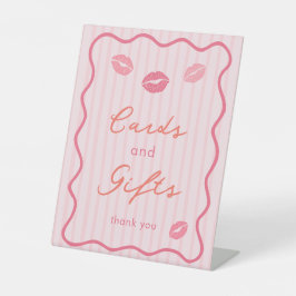 Pink Valentine's Day Bridal Shower Cards & Gifts Sockelschild