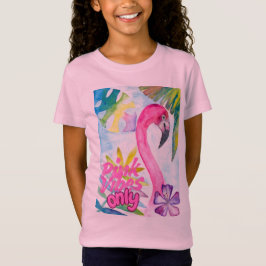 Pink Vibes Only – Pink Flamingo T-Shirt
