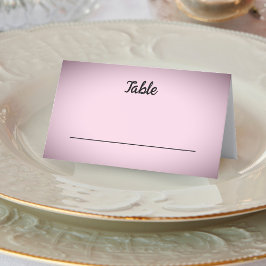 Pink Vignette Wedding Platzkarte