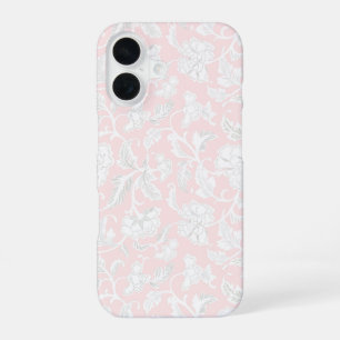 Pink Vintag Floral iPhone 16 Fall Hülle