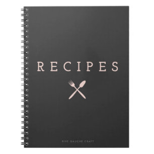 Pink Vintag Kitchen Companion Notebook Notizblock