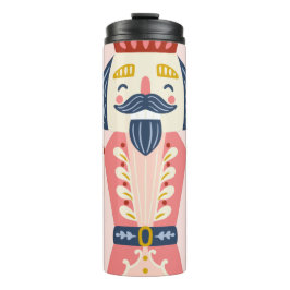 Pink Vintag Nutcracker Thermosbecher