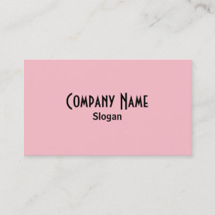 Pink-Visitenkarte Visitenkarte
