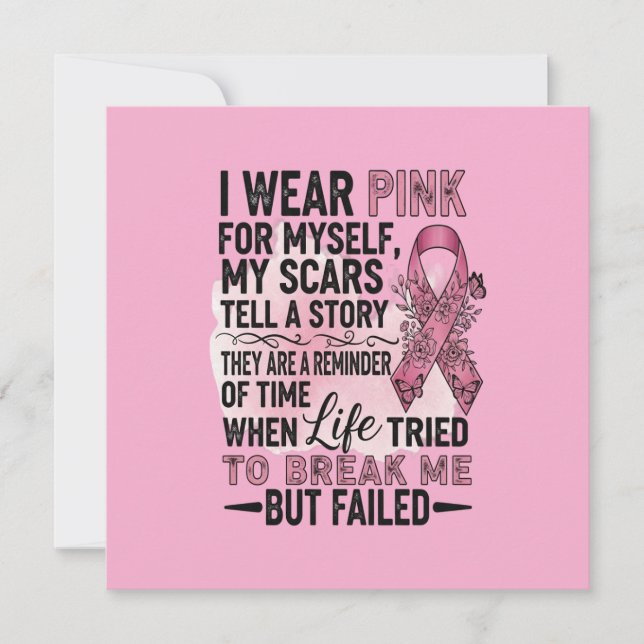 Pink Volleyball Brustkrebs Bewusstsein (Vorderseite)