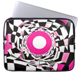 Pink Vortex: Ein karger Abstieg Laptopschutzhülle