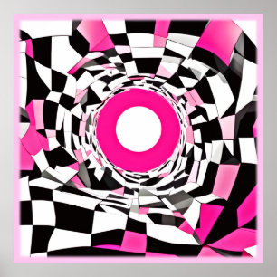 Pink Vortex: Ein karger Abstieg Poster
