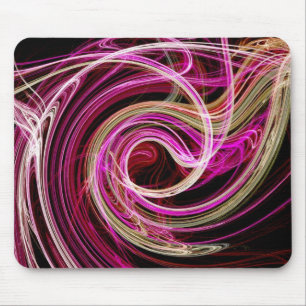 Pink Vortex Mousepad