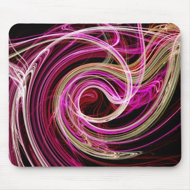 Pink Vortex Mousepad (Vorne)