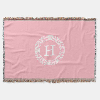 Pink, was für ein erstes Monogramm für den griechi Decke