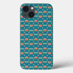 Pink Water Lilies, Dragonflies iPad Case-Mate Fall iPhone 13 Hülle