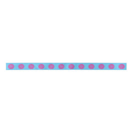 Pink Water Polo Ball Satin Ribbon Satinband