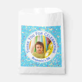 Pink Watercolor Confetti Individuell anpassbares K Geschenktütchen