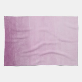 Pink Watercolor Ombre Handtuch