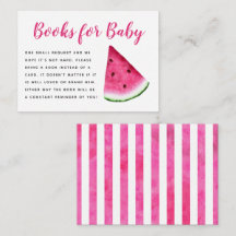 Pink Watermelon Babydusche Buchungsanfrage
