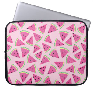 Pink Watermelon-Muster Laptopschutzhülle