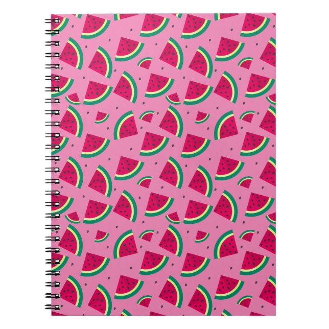 Pink Watermelon Notizblock (Vorderseite)