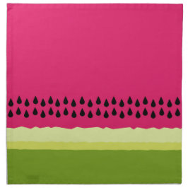 Pink Watermelon Slice Bekleidung Abendessen Neapel Serviette