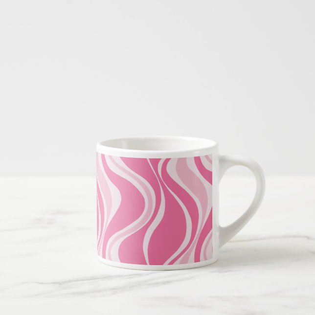 Pink Waves Espresso Cup Espressotasse (Rechts)