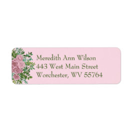 Pink Wedel Pastel Vintag Light Floral Rose