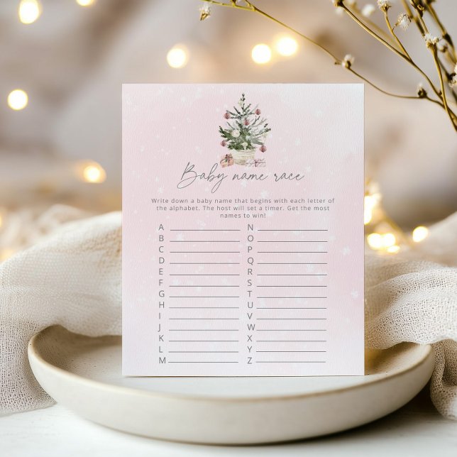 Pink-Weihnachtsbaum-Kinderspiel (Von Creator hochgeladen)