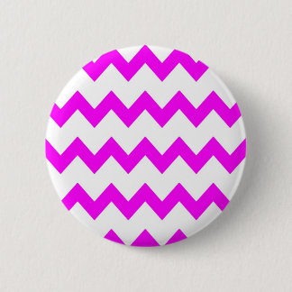 Pink-weißer Sparren-Knopf Button