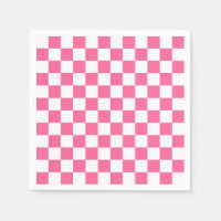Pink-weißes Muster eines karierten Karos