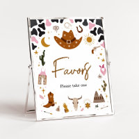 Pink Western Cowgirl Kinderdusche Favoriten