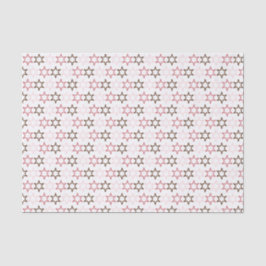 Pink Western Sheriff Star Tissue Paper Seidenpapier