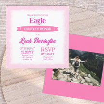 Pink & White Eagle Ehrengerichtsfeier