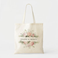 Pink White Floral Wedding