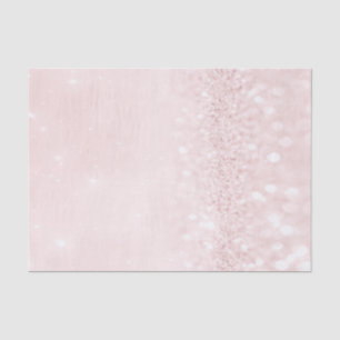 Pink White Pastel Glitzer Powder Girly 16. Bridal Seidenpapier