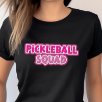 Pink White Pickleball Squad Team Name Gruppe