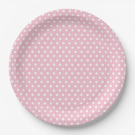 Pink White Polka Dot Paper Teller