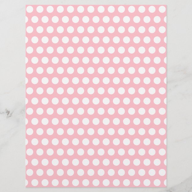 Pink & White Polka Dots (Vorderseite)