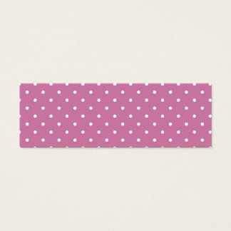 Pink White Polka Dots