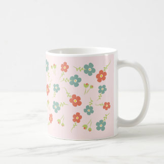Pink-Wiese-Tasse Kaffeetasse