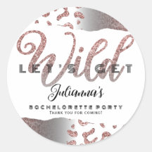 Pink - Wild Animal Print Bachelorette Bach