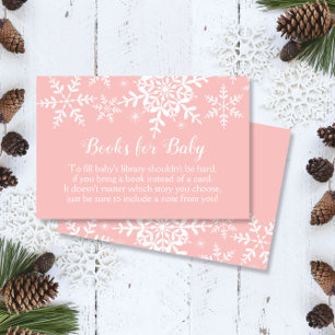 Pink Winter Baby Showflakes/Schneeflocken Buchen