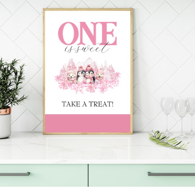 Pink Winter ONEderland Leckerei Station Signing Poster (Von Creator hochgeladen)