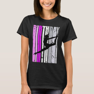 Pink Womens Classic Dance Geburtstags Liebe Dancer T-Shirt