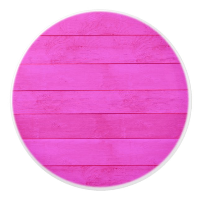 Pink Wood Keramik Pull Keramikknauf (Vorderseite)