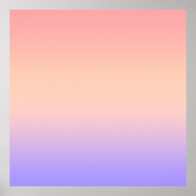 Pink yellow and purple gradient poster (Vorne)