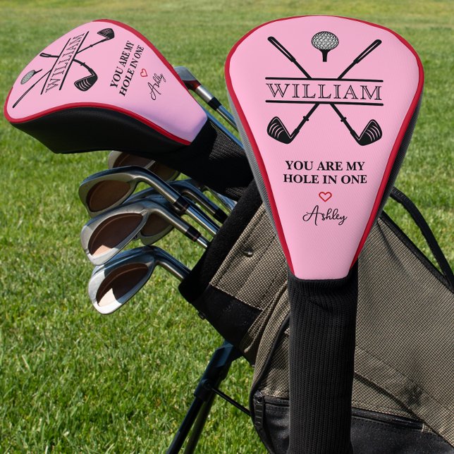 Pink You Are My Hole In One Golf Headcover (Von Creator hochgeladen)