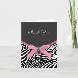 Pink Zebra Dankeschön Karten